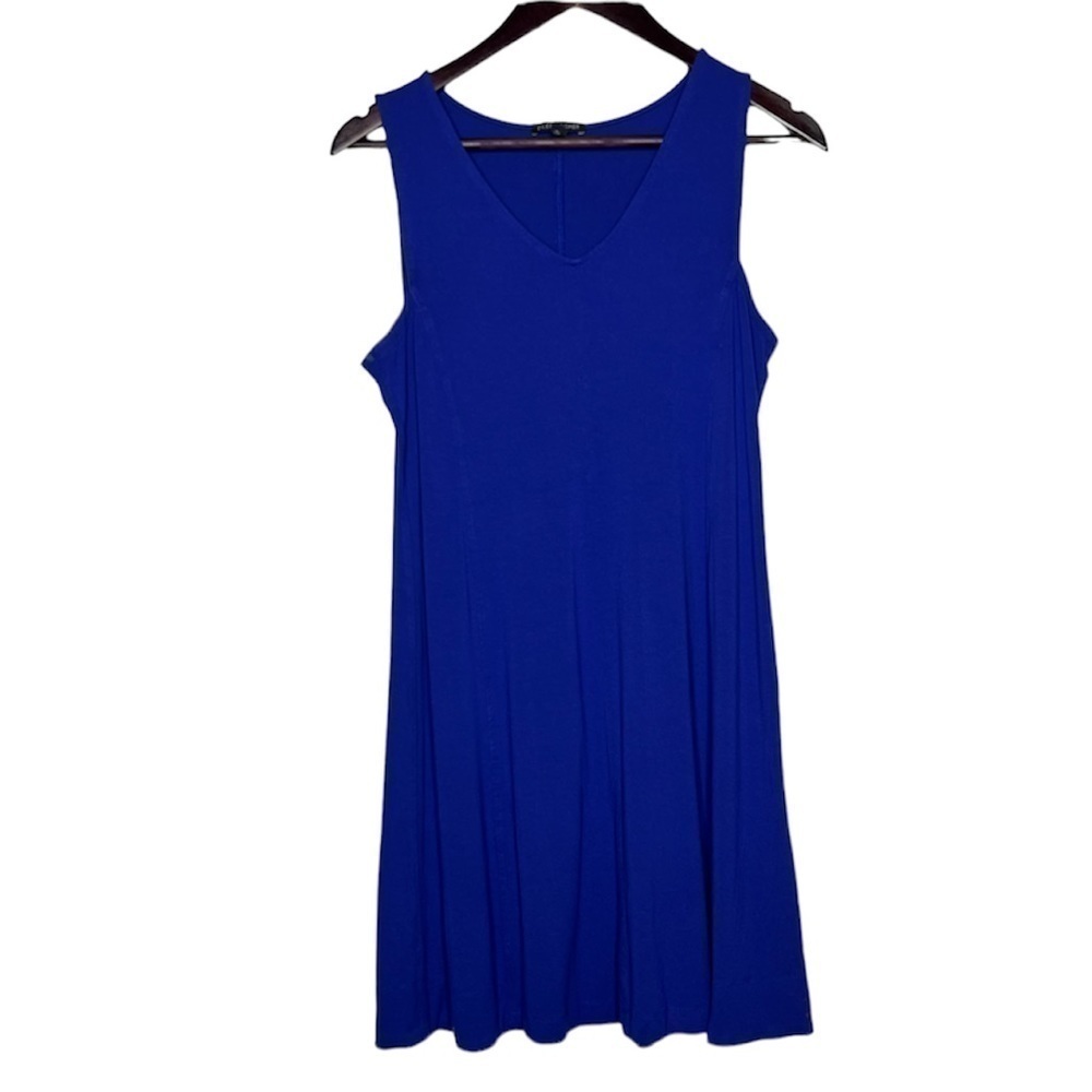 Eileen Fisher Stretch Viscose Jersey Sleeveless Dress